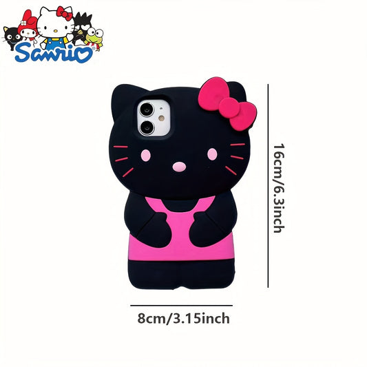 (Authorized) Sanrio Hello Kitty 3D Mobile Phone Case, Mobile Phone Protective Case, Decorative Case, Cute And Beautiful Decoration, Gift, Christmas And Halloween Gift