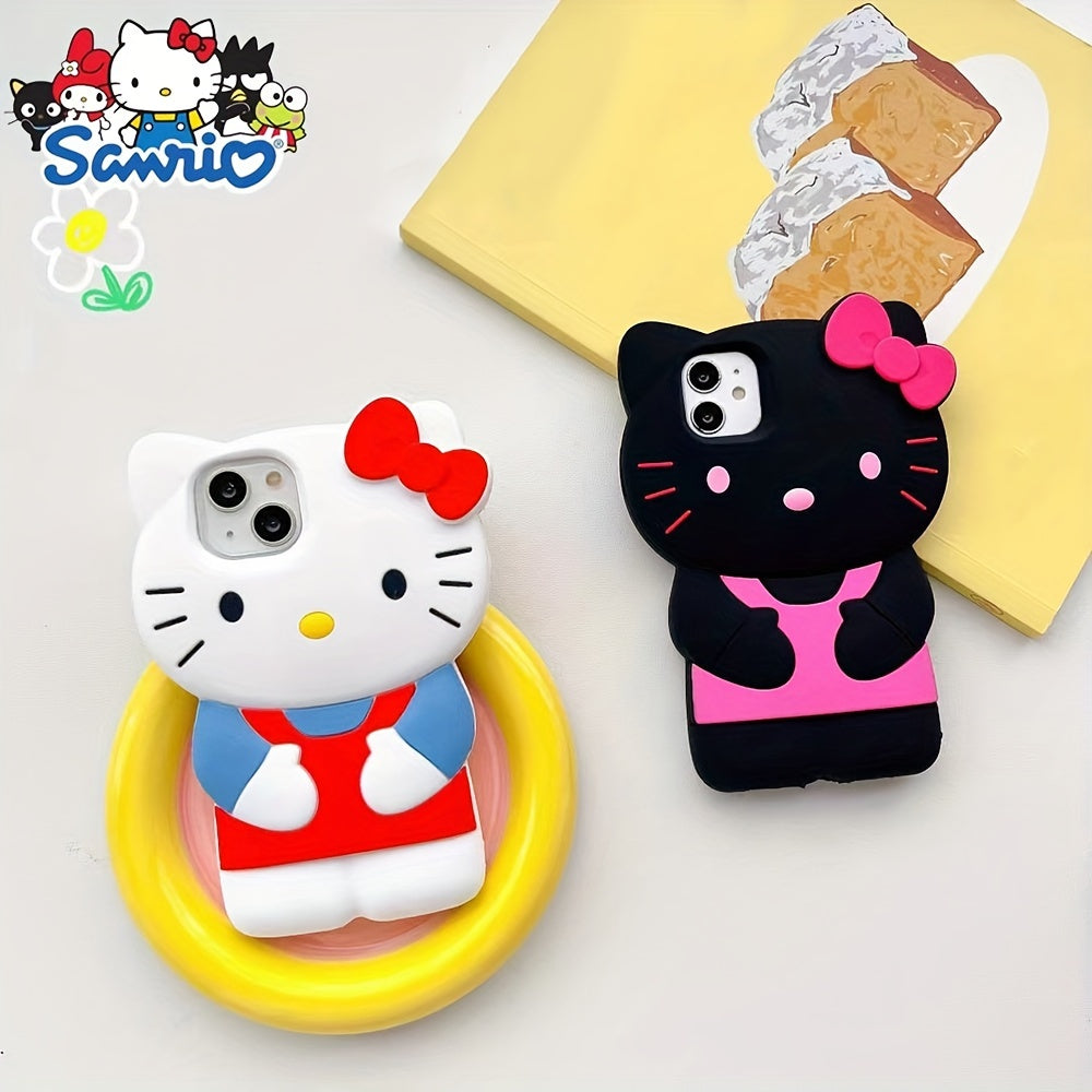 (Authorized) Sanrio Hello Kitty 3D Mobile Phone Case, Mobile Phone Protective Case, Decorative Case, Cute And Beautiful Decoration, Gift, Christmas And Halloween Gift