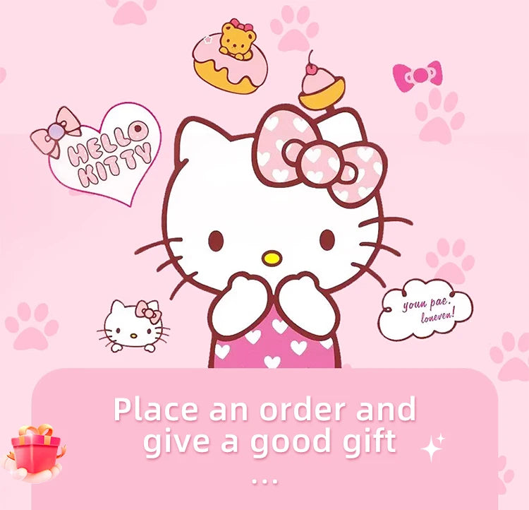 2024 New Sanrio Kawaii Hello Kitty Mini Phone Cartoon Kids Taiml Cute Phone Festival Birthday Fashion Girls Toys Children Gift