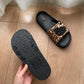Hello Kitty Cute Beach Bath Slippers for Women Cool Leopard Print Cartoon Home Slippers Female Indoor Non-slip Cosy Home Shoes