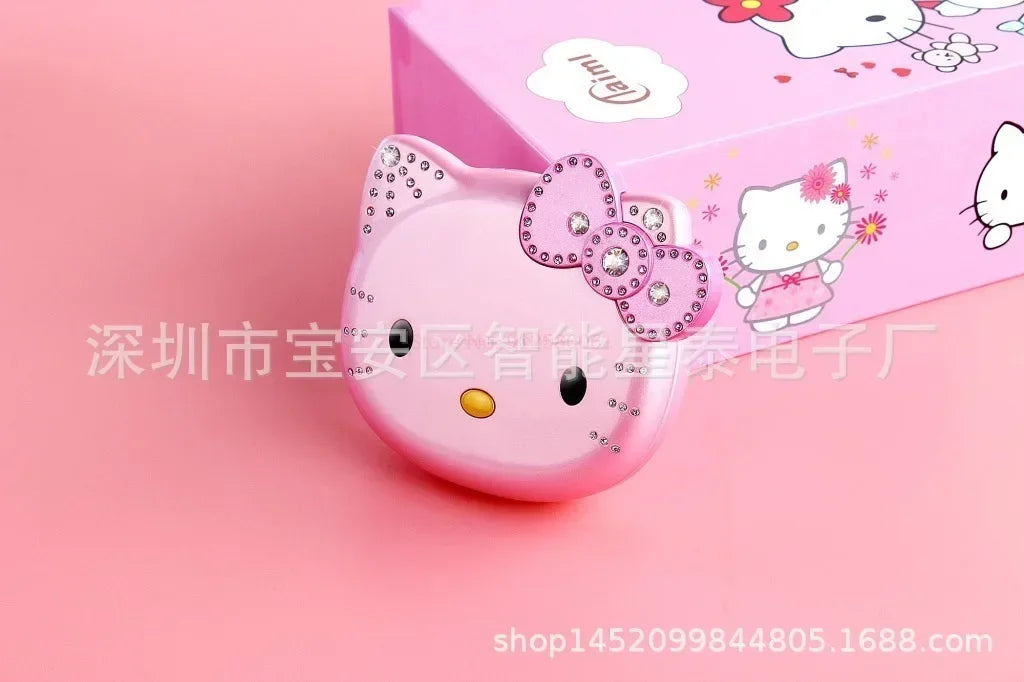 2024 New Sanrio Kawaii Hello Kitty Mini Phone Cartoon Kids Taiml Cute Phone Festival Birthday Fashion Girls Toys Children Gift