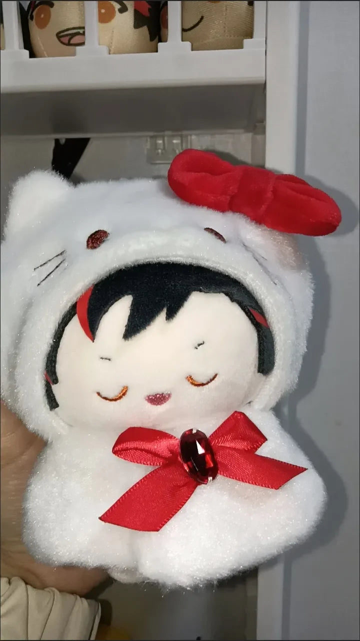 Labubu Cape Skirt Suit Sitting Party Sanrio Hello Kitty Clothes The Monsters Vinyl Labubu Outfit Clothing Hat Accessory Gift Toy