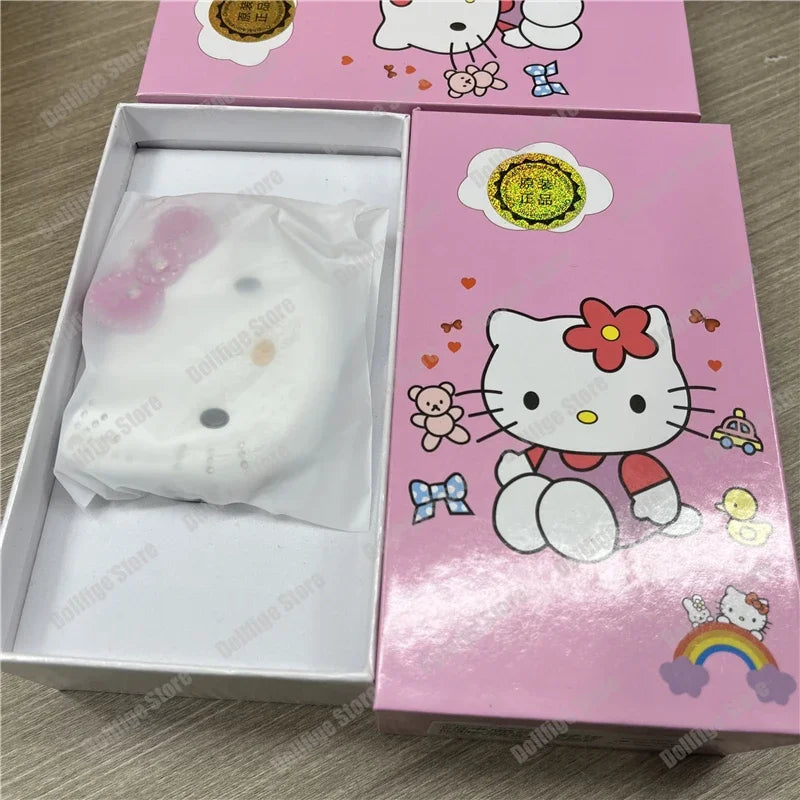 2024 New Sanrio Kawaii Hello Kitty Mini Phone Cartoon Kids Taiml Cute Phone Festival Birthday Fashion Girls Toys Children Gift