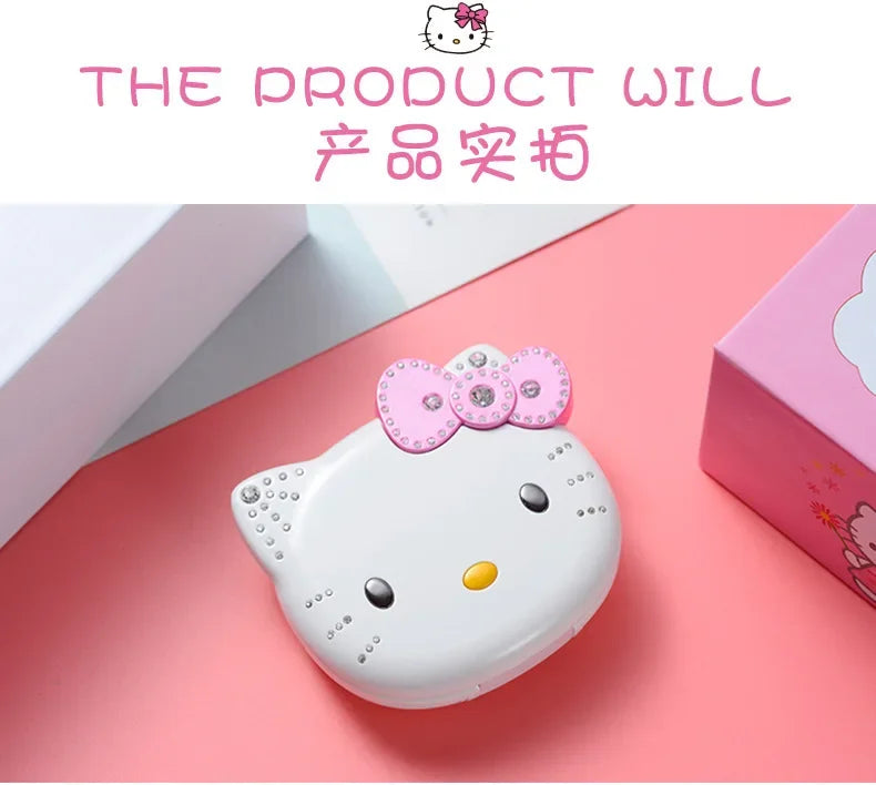 2024 New Sanrio Kawaii Hello Kitty Mini Phone Cartoon Kids Taiml Cute Phone Festival Birthday Fashion Girls Toys Children Gift
