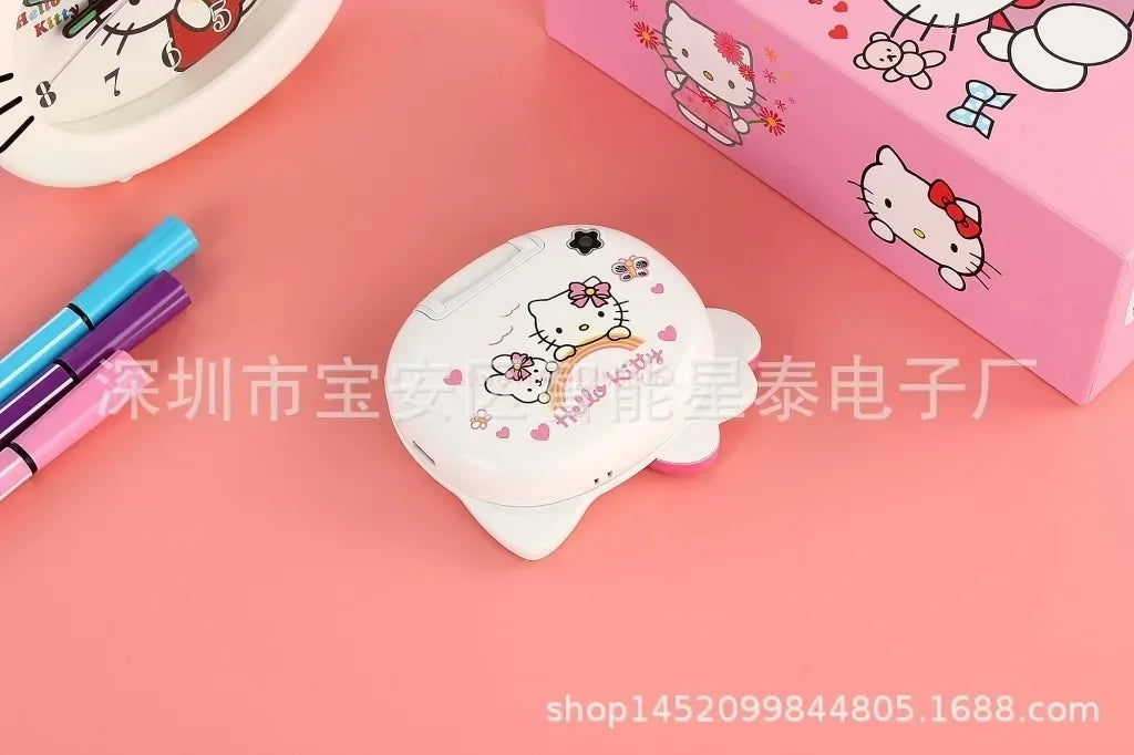 2024 New Sanrio Kawaii Hello Kitty Mini Phone Cartoon Kids Taiml Cute Phone Festival Birthday Fashion Girls Toys Children Gift