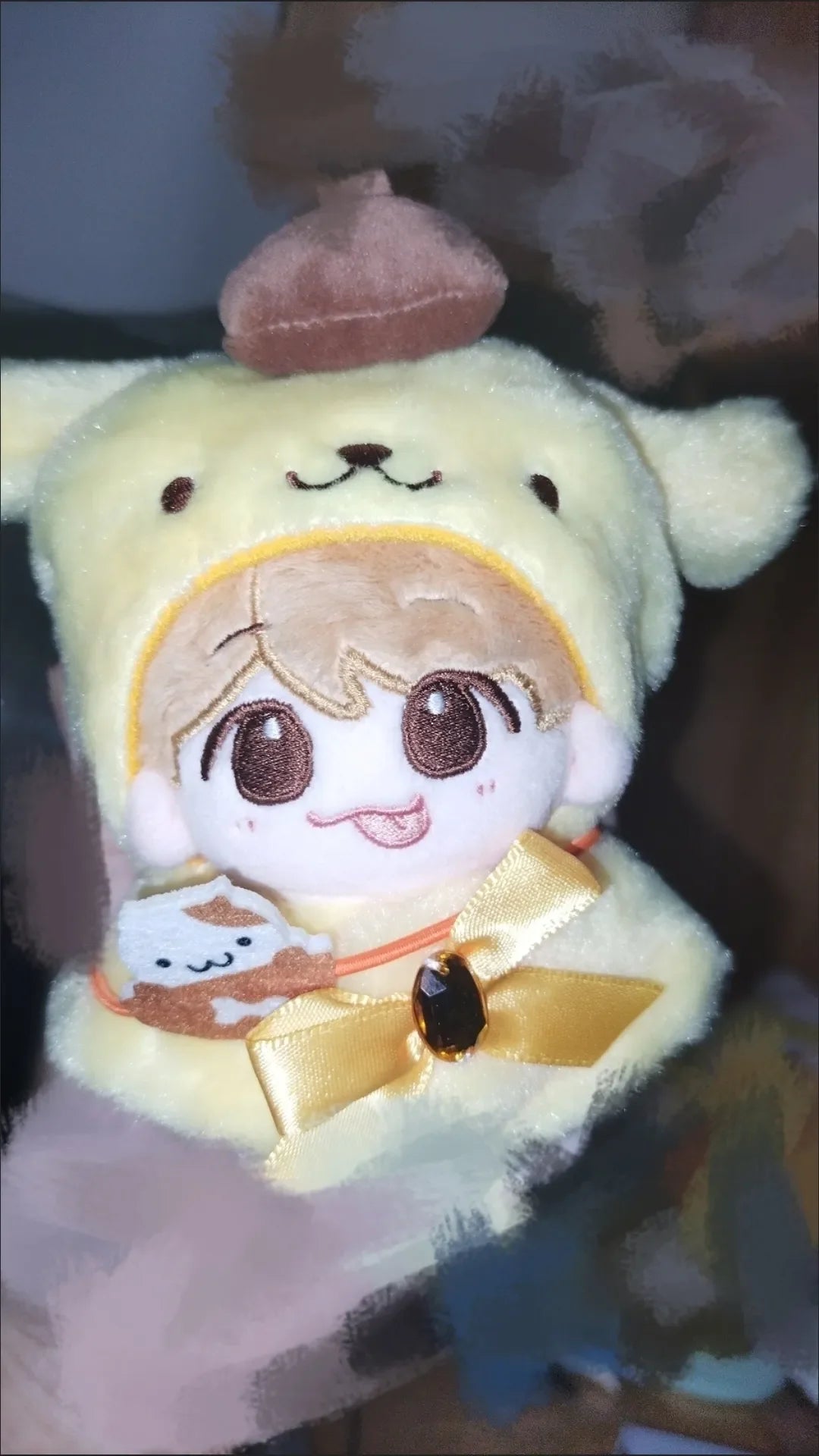 Labubu Cape Skirt Suit Sitting Party Sanrio Hello Kitty Clothes The Monsters Vinyl Labubu Outfit Clothing Hat Accessory Gift Toy