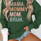 Cozy Letter Print Crew Neck Pullover Sweatshirt - Soft, Warm, and Comfortable Long Sleeve Casual Wear for Fall and Winter - Women's Fashion Clothing for Everyday Style