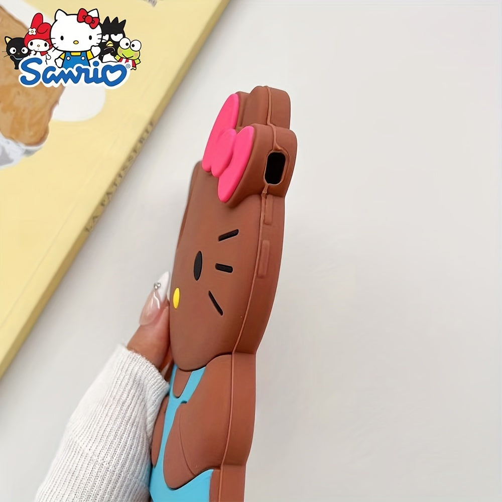 (Authorized) Sanrio Hello Kitty 3D Mobile Phone Case, Mobile Phone Protective Case, Decorative Case, Cute And Beautiful Decoration, Gift, Christmas And Halloween Gift