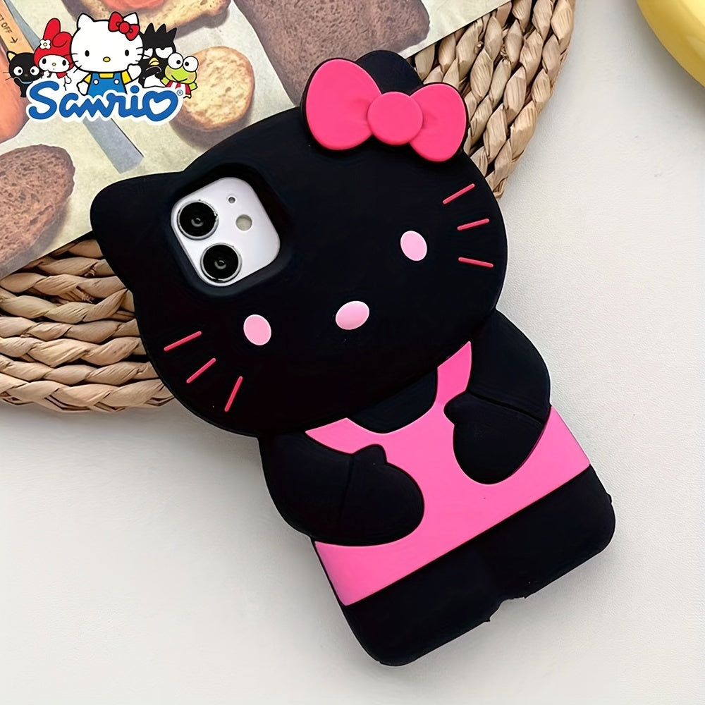 (Authorized) Sanrio Hello Kitty 3D Mobile Phone Case, Mobile Phone Protective Case, Decorative Case, Cute And Beautiful Decoration, Gift, Christmas And Halloween Gift